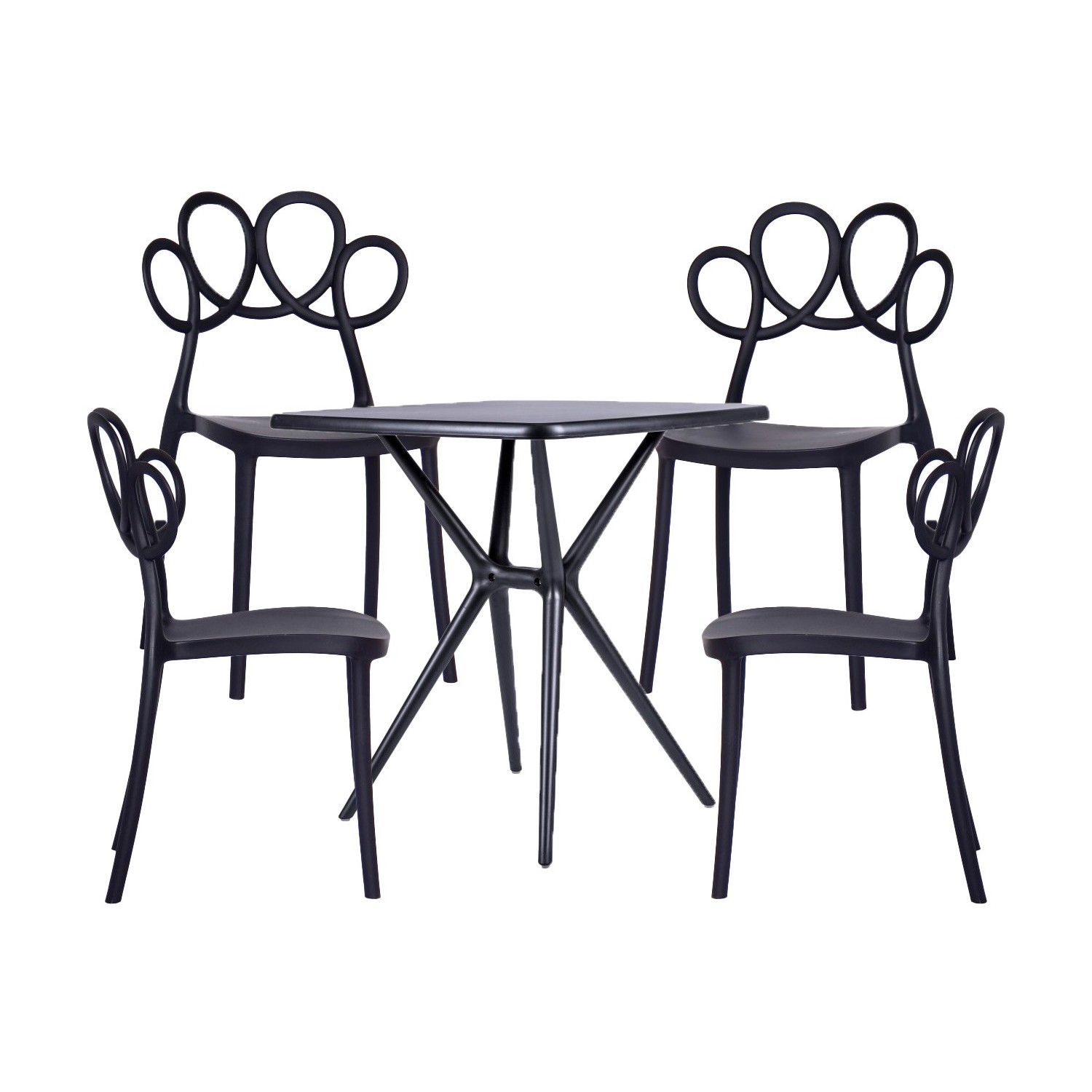 PACK 4 CHAISES DE RÊVE ET UNE TABLE MOÏSE